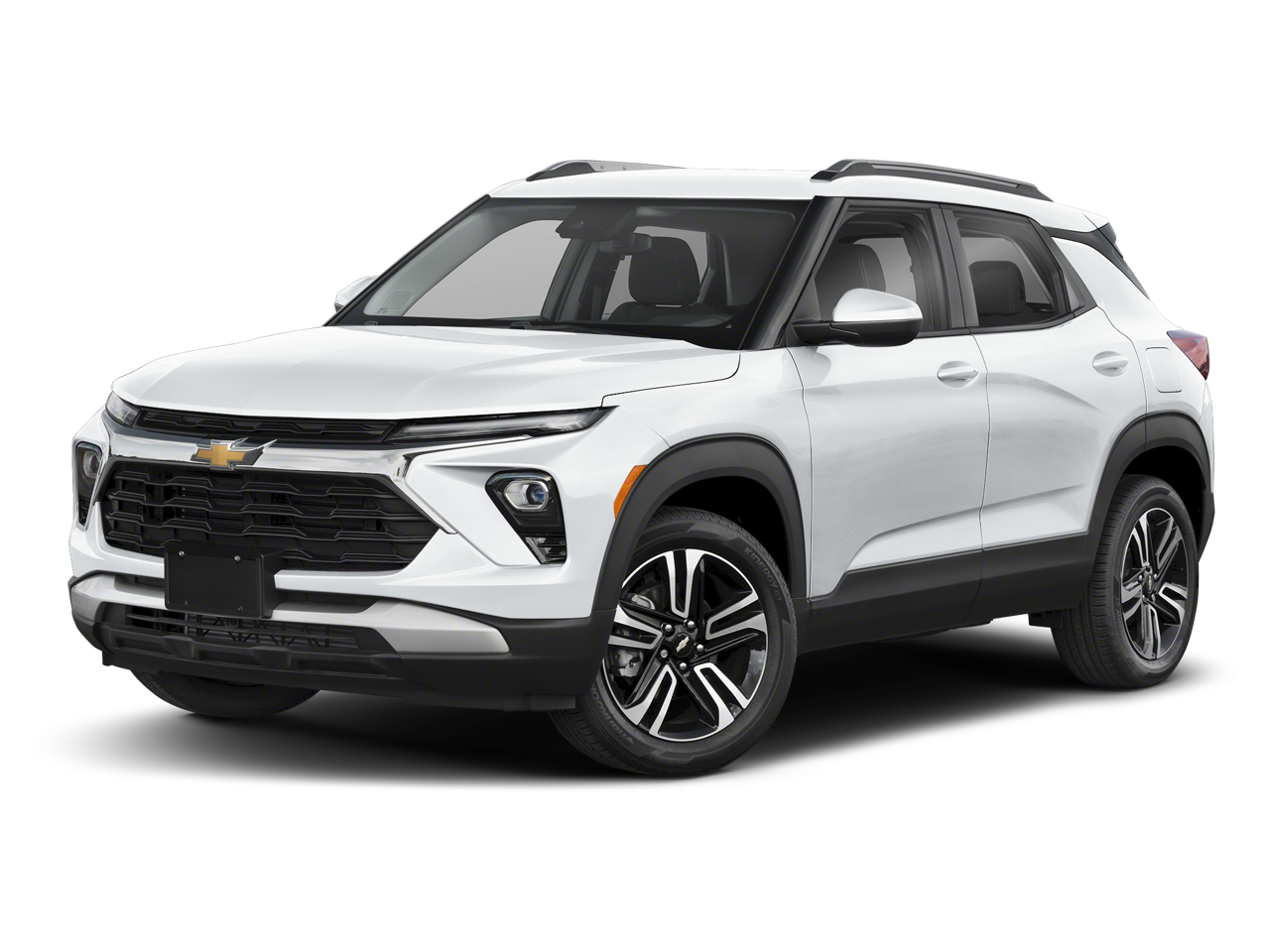 2025 Chevrolet Trailblazer LT in Crimson Metallic — front three-quarter view
