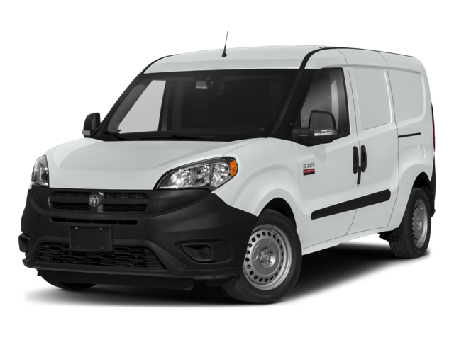 2018 RAM ProMaster City Tradesman Cargo Van in Black — front three-quarter view