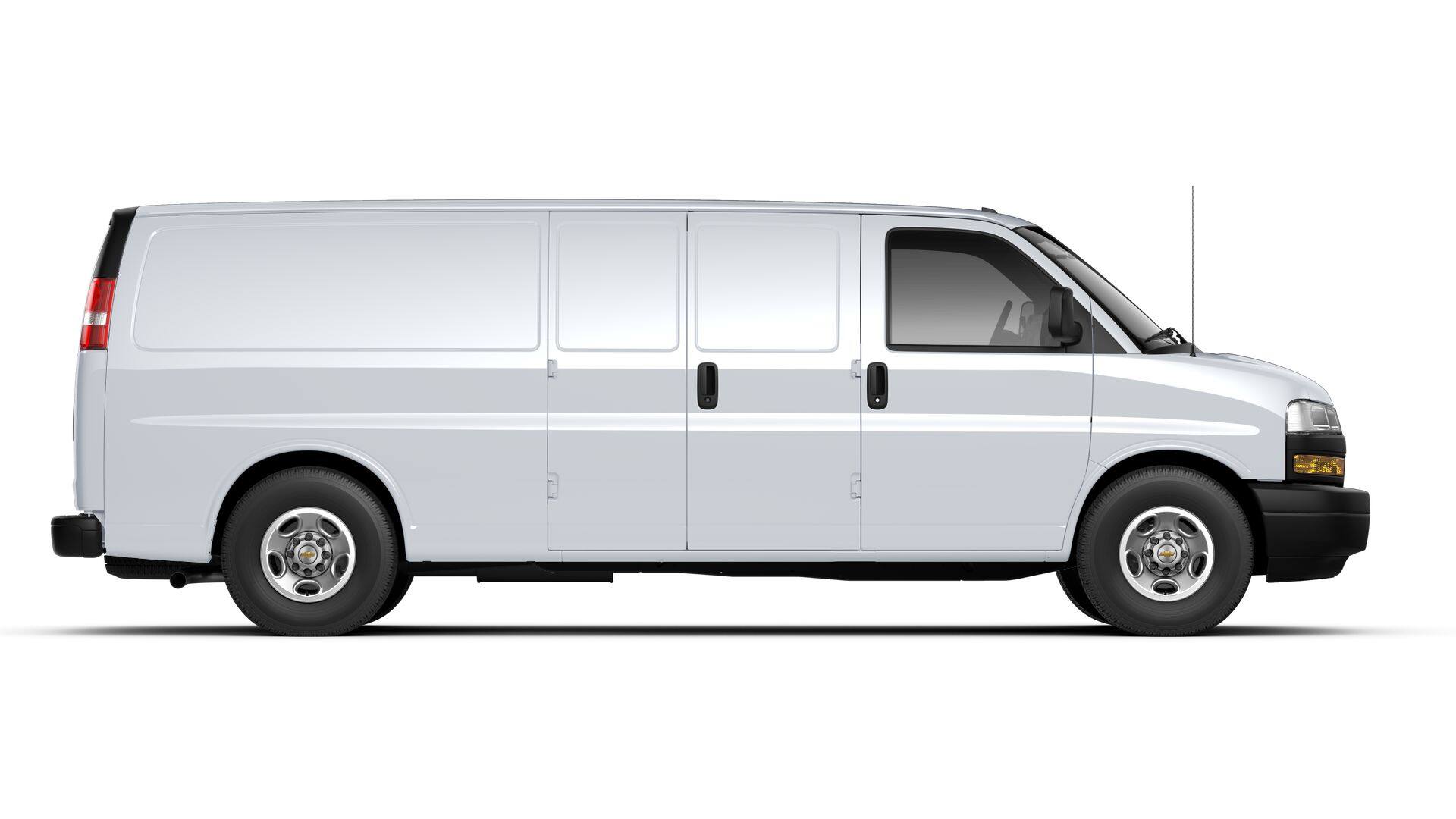 2026 Chevrolet Express Cargo — rear three-quarter view