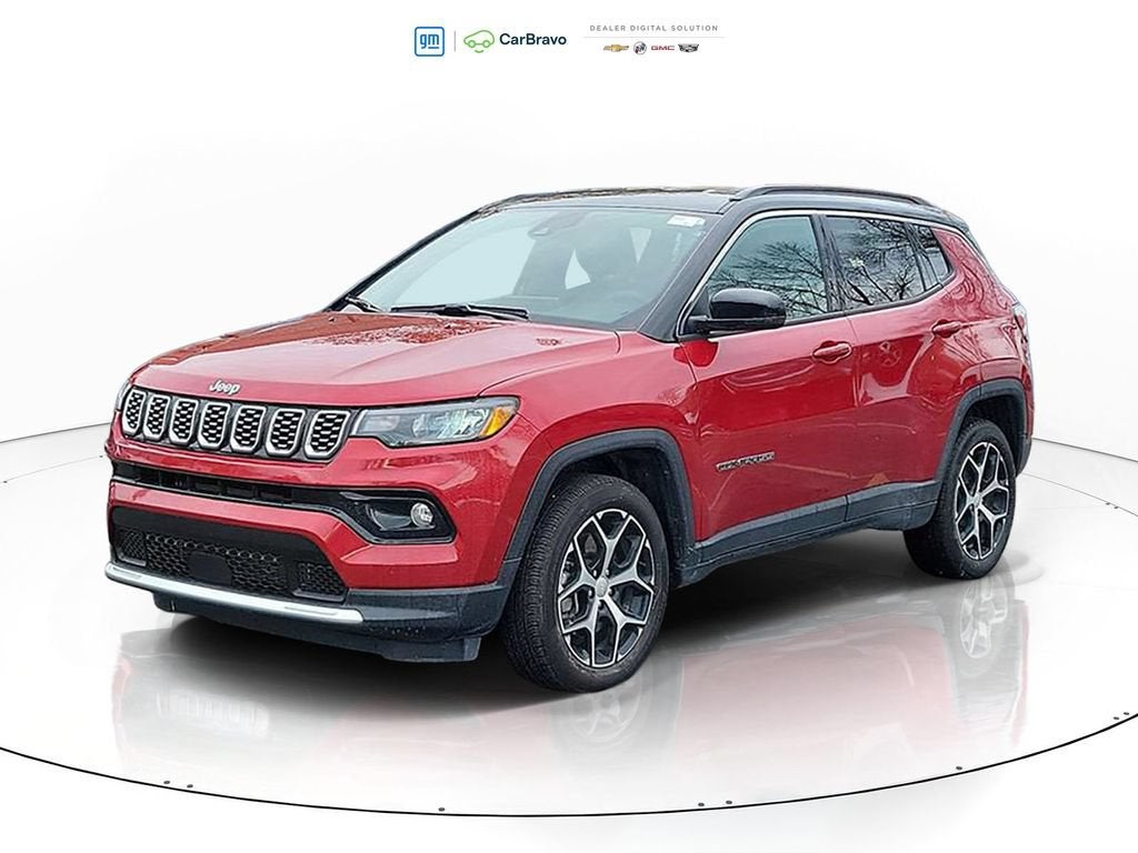 2024 Jeep Compass — rear three-quarter view