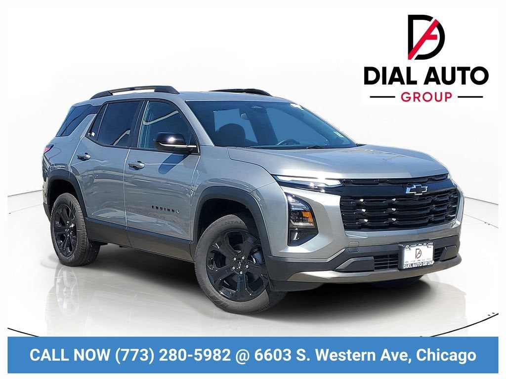 2026 Chevrolet Equinox LT in Sterling Gray Metallic — front three-quarter view