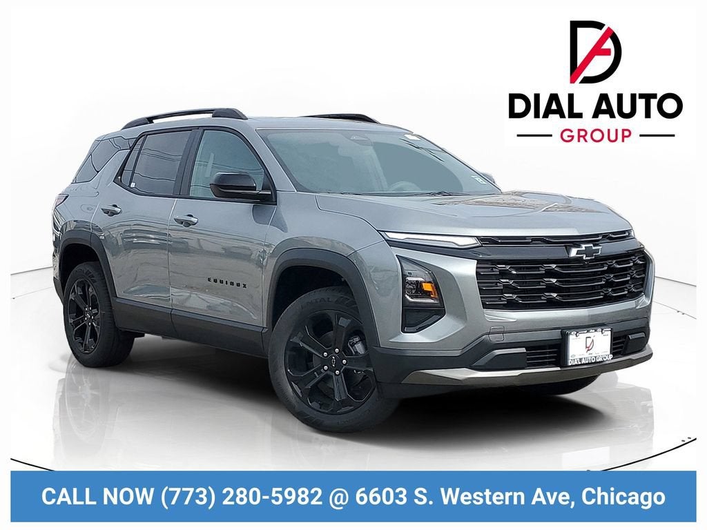 2026 Chevrolet Equinox LT in Sterling Gray Metallic — front three-quarter view