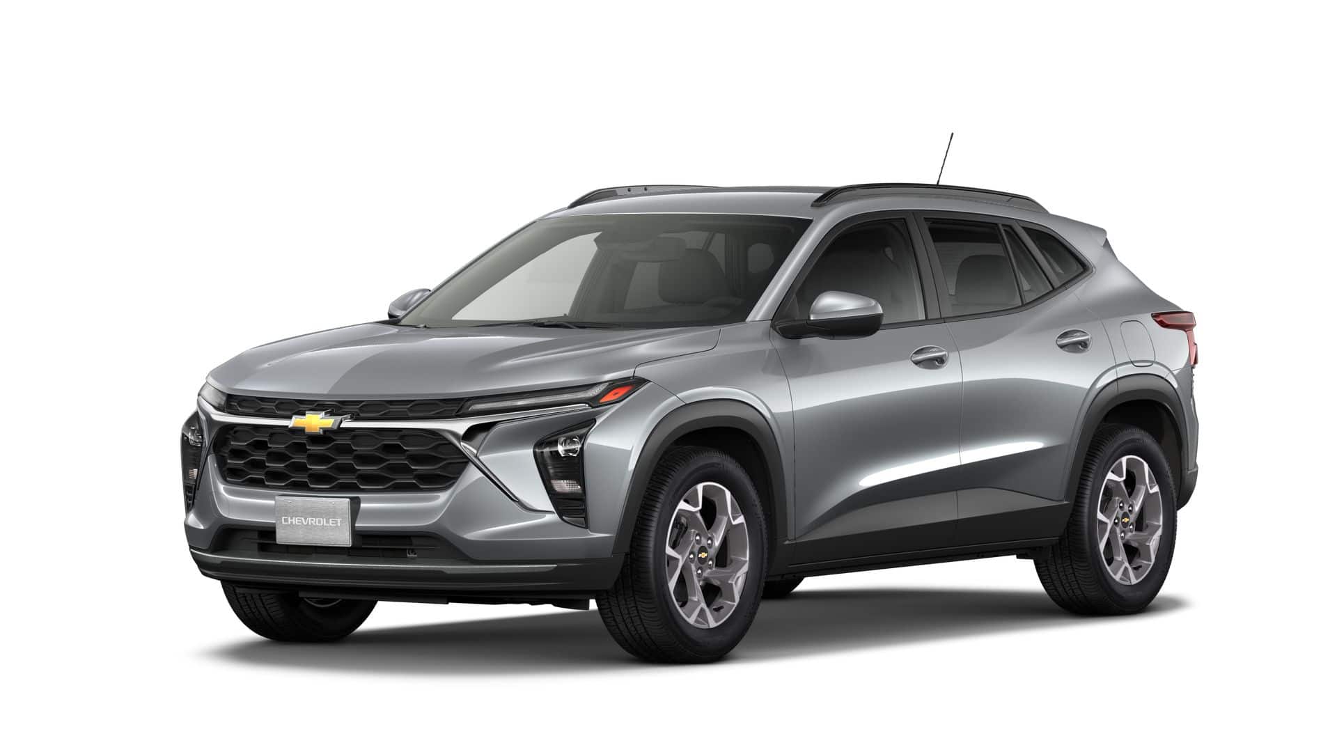 2026 Chevrolet Trax LT in Sterling Gray Metallic — front three-quarter view