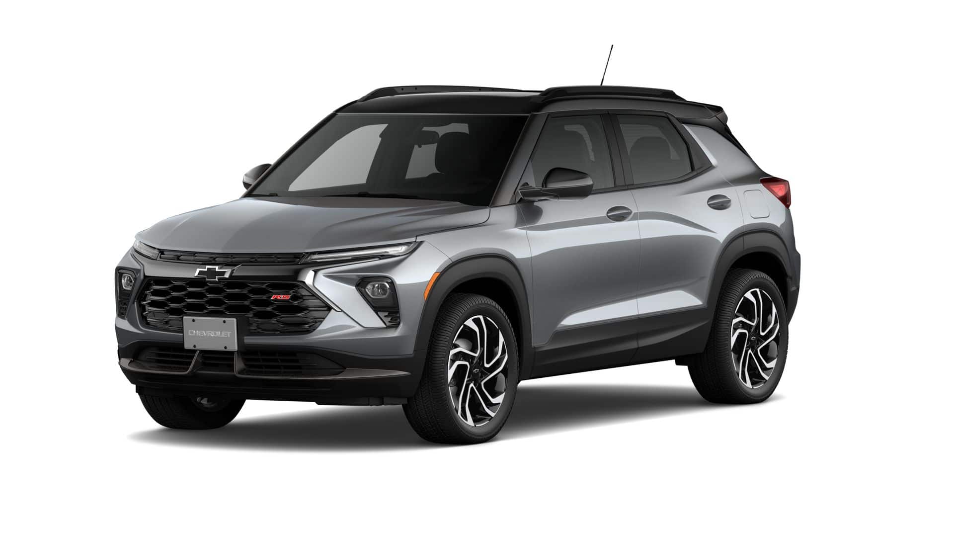 2026 Chevrolet Trailblazer RS in Sterling Gray Metallic — front three-quarter view