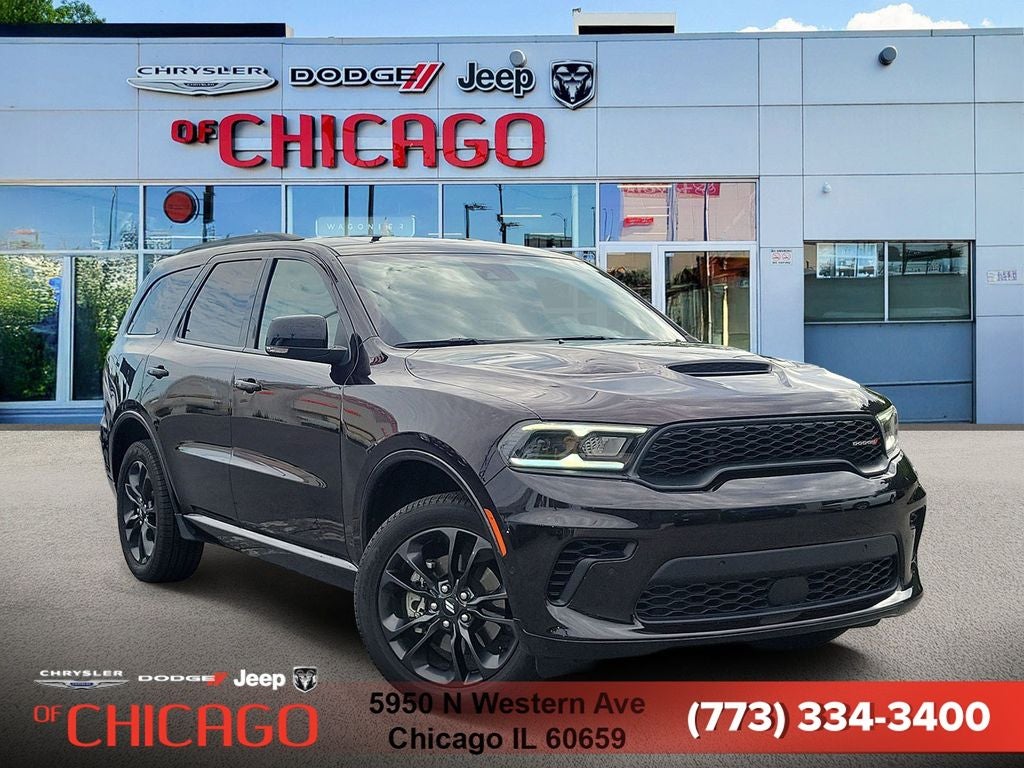 2025 Dodge Durango GT Plus in Red Oxide — front three-quarter view