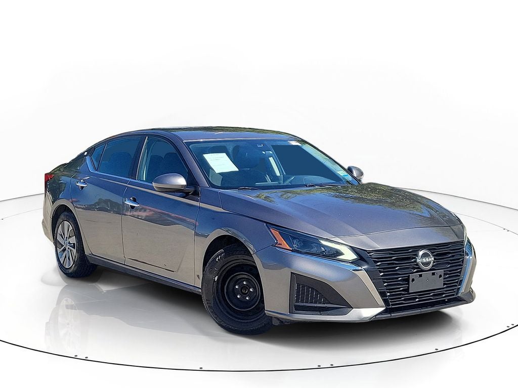 2023 Nissan Altima 2.5 S in Gun Metallic — front three-quarter view