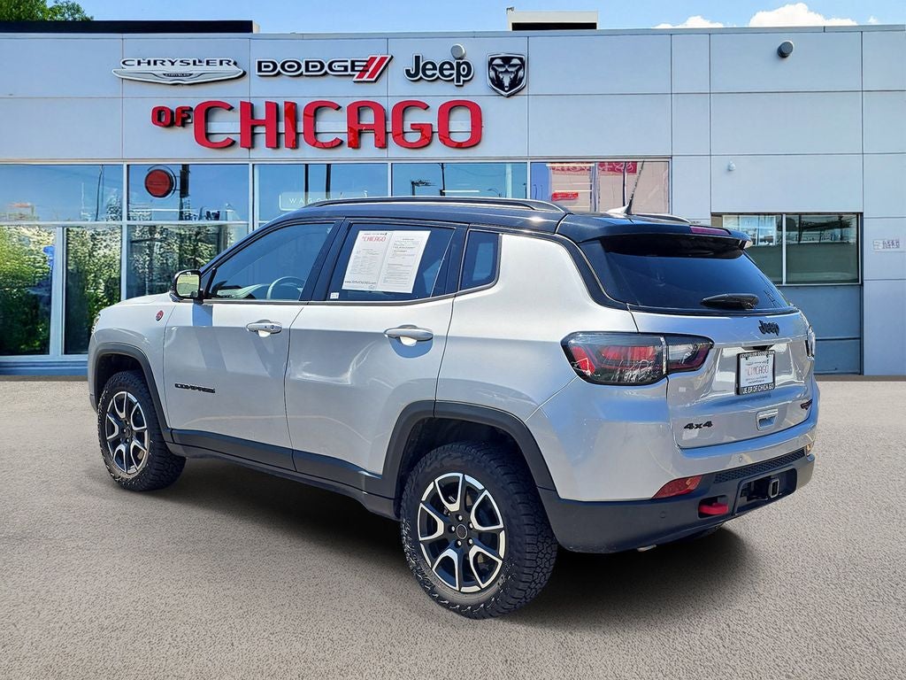 2025 Jeep Compass — rear three-quarter view