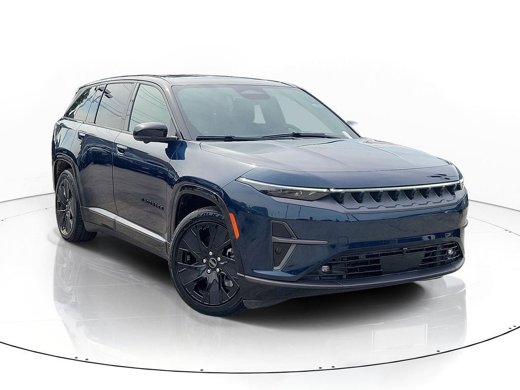 2024 Jeep Wagoneer S Launch Edition in Fathom Blue Pearlcoat — front three-quarter view