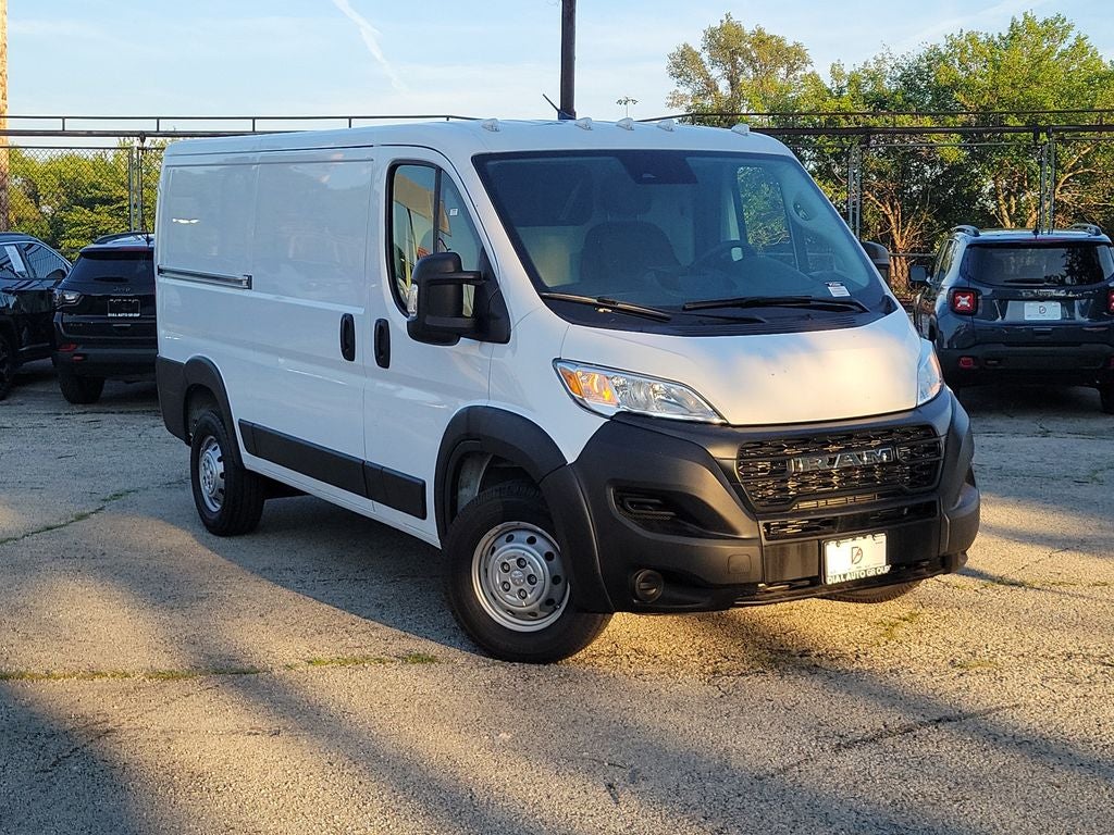 2023 RAM ProMaster 3500 Base in Bright White Clearcoat — front three-quarter view