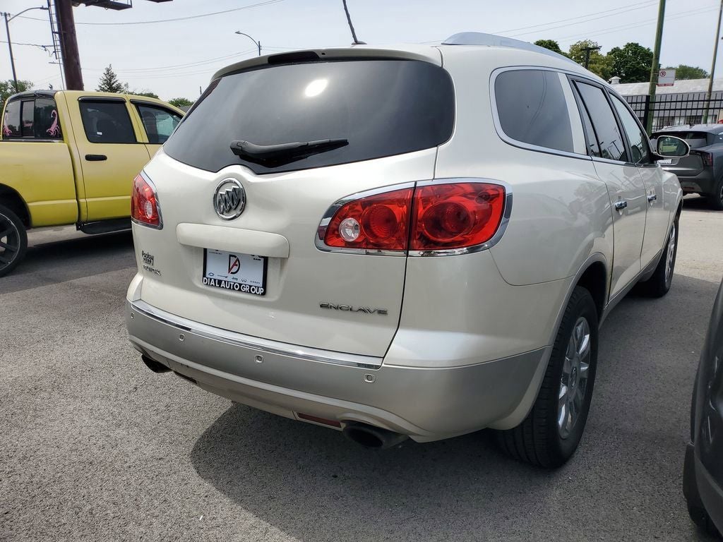 2012 Buick Enclave — rear three-quarter view