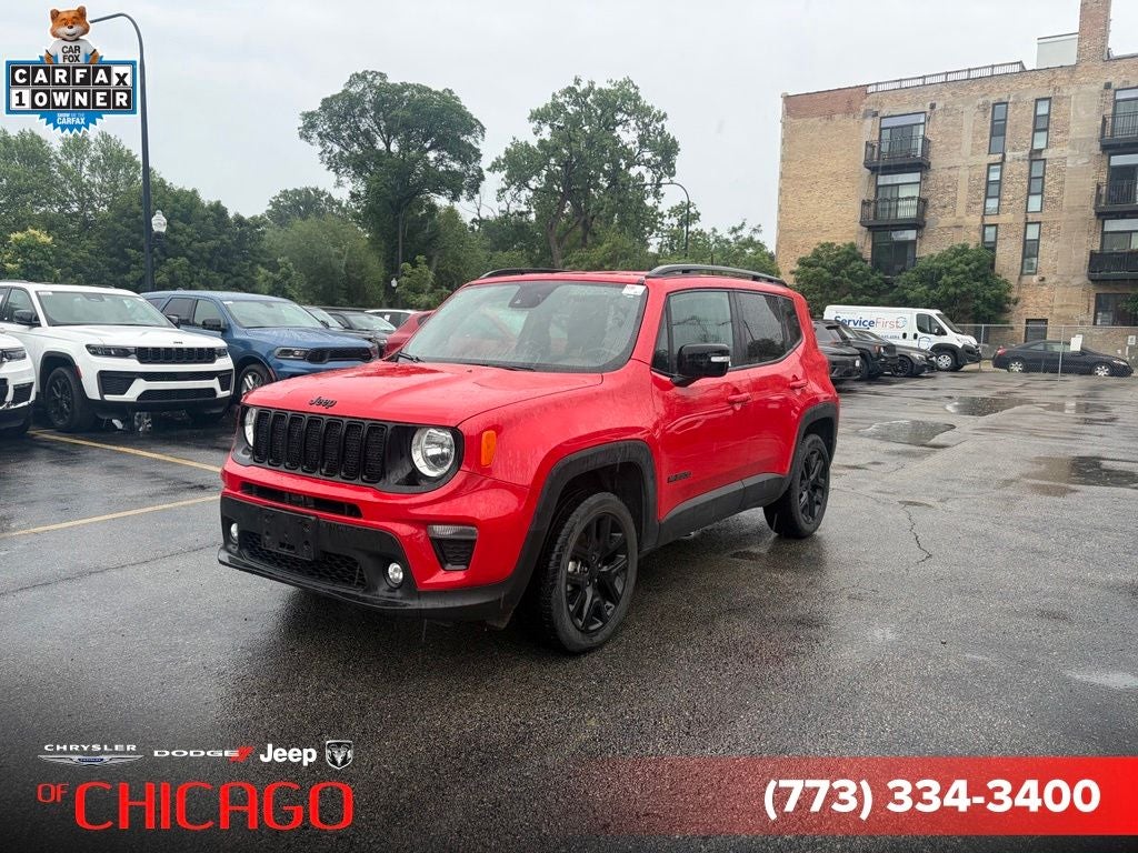 2022 Jeep Renegade — rear three-quarter view